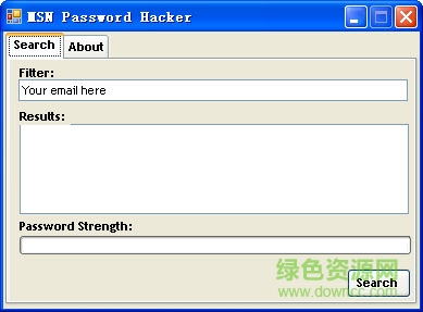 MSN Password Hacker