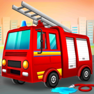 消防救援和洗车车库